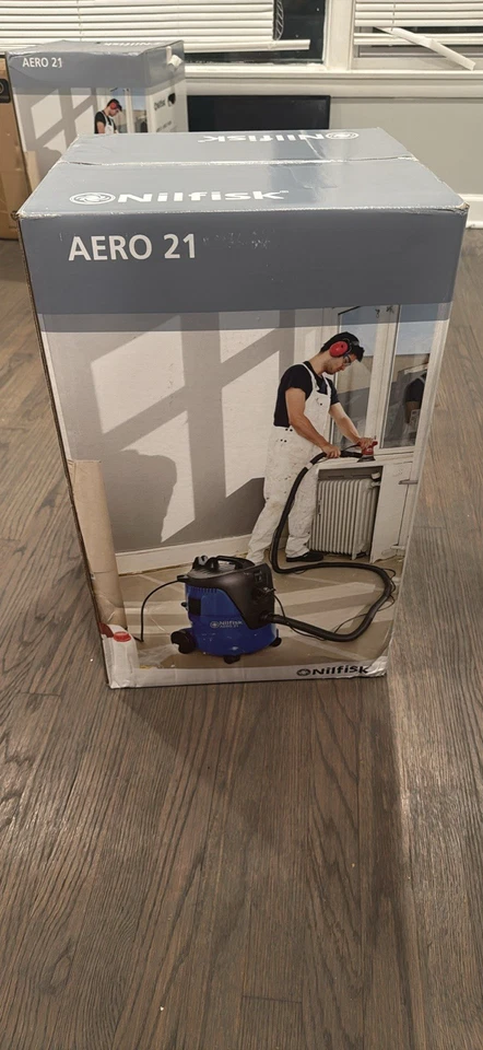 Новый пылесос для влажной/сухой уборки Nilfisk AERO 21 INOX 5 галлонов система фильтрации 99,9 - Изображение 3 из 4