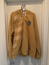 Mens Timberland Boot Company Logo Hoodie Sweatshirt Size L