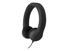 HamiltonBuhl KFX2BLK Flex-Phones Headset w/ Gooseneck Mic - Black
