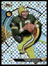 2023 Topps Composite Finest Checkerboard Refractors #188 Lynn Dickey - FB