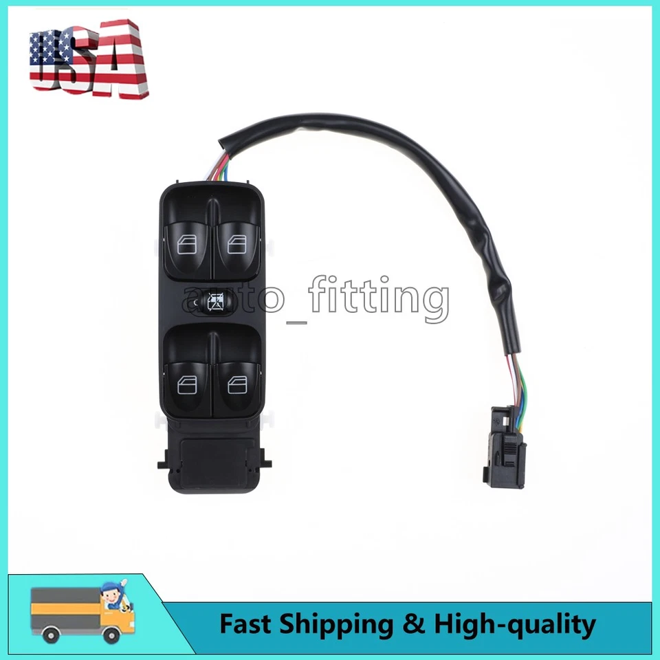 NUEVO Interruptor de ventana eléctrica del conductor delantero izquierdo para Mercedes-Benz G500 G55 AMG G63 AMG Foto 2 de 4