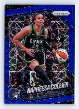 2025 Panini Prizm WNBA #8 Napheesa Collier Blue Velocity Prizms