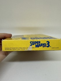 Nintendo NES Super Mario Bros 3 Game PAL CIB Complete Boxed Manual Sleeve