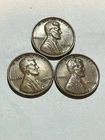 1936 P 1937 P 1938 P Circulated Lincoln Wheat Cent Penny Set- Actual Coins