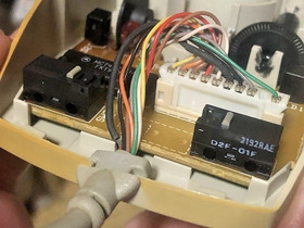 Vintage NEC PC 98 Mouse genuine Circular Connectors 98 9801 9821 Working Well