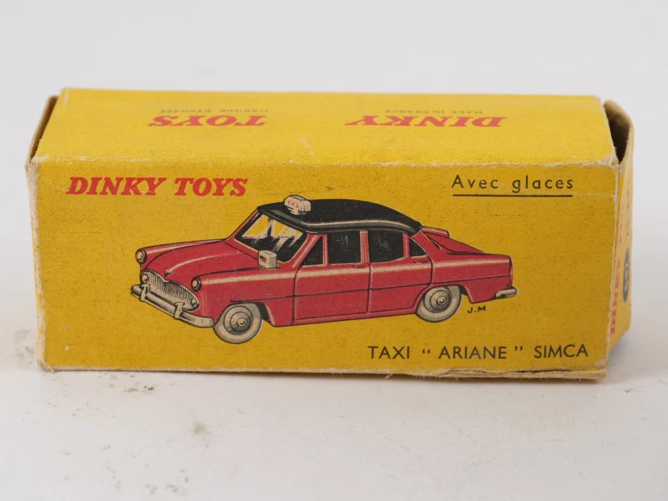 Dinky Spielzeug F Nr. 24ZT/542 Taxi Ariane Simca 1/43 IN Box - Bild 3 von 4