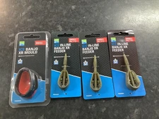 Preston ICS Banjo XR Feeders And Mould Joblot