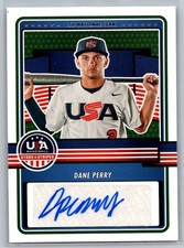 2023 USA Baseball #15U-DP Dane Perry 15U National Team Signatures Materials