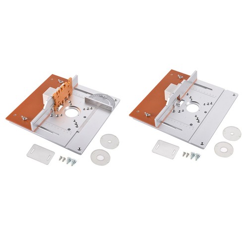 Sleek Aluminum Router Table Insert with Multiple Installation Options Available - Picture 3 of 19