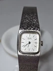 Working VINTAGE LUXURY BEAUTIFUL JAPAN SILVER PLATED LADIES QUARTZ WATCH SEIKO
