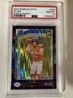 2024 Donruss Optic Bo Nix Purple Shock Rated Rookie #209 Broncos PSA 10