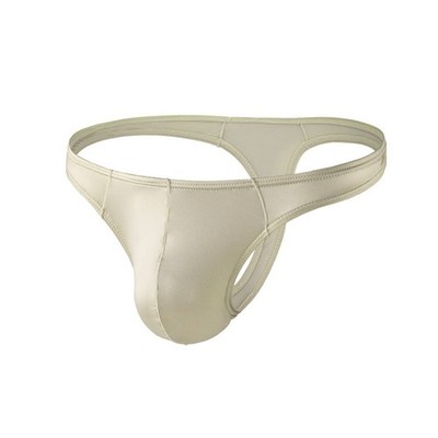 Glänzende Eis Seide Satin Unterwäsche für Männer Glänzende Strings Tanga Tback Unterhose