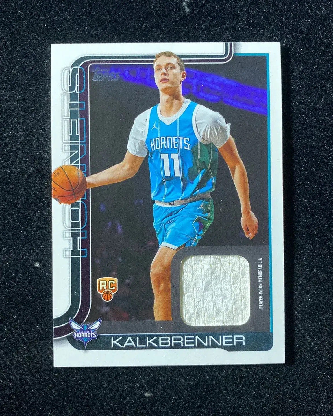 2025-26 Topps Flagship Real Ones #FRO-RK Ryan Kalkbrenner RC Rookie PW Relic HD