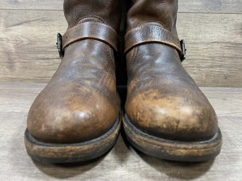 Botas de montar FRYE Veronica Slouch 65988 marrón envejecido para mujer talla 11 ver DESC Foto 3 de 4