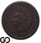 1867 Indian Head Cent Penny *Key Date*
