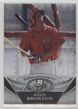 2011 Bowman Platinum Prospects X-Fractor Keon Broxton #BPP67 1u6