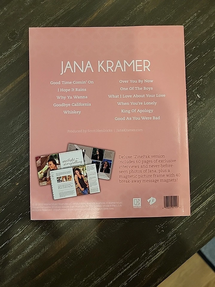 Jana Kramer [Deluxe Edition] by Jana Kramer CD 2012 Rare 64 Page Booklet - Image 2 of 3