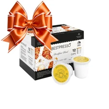 Bestpresso Breakfast Blend 100 Percent Arabica Light Roast Coffee 12 Count