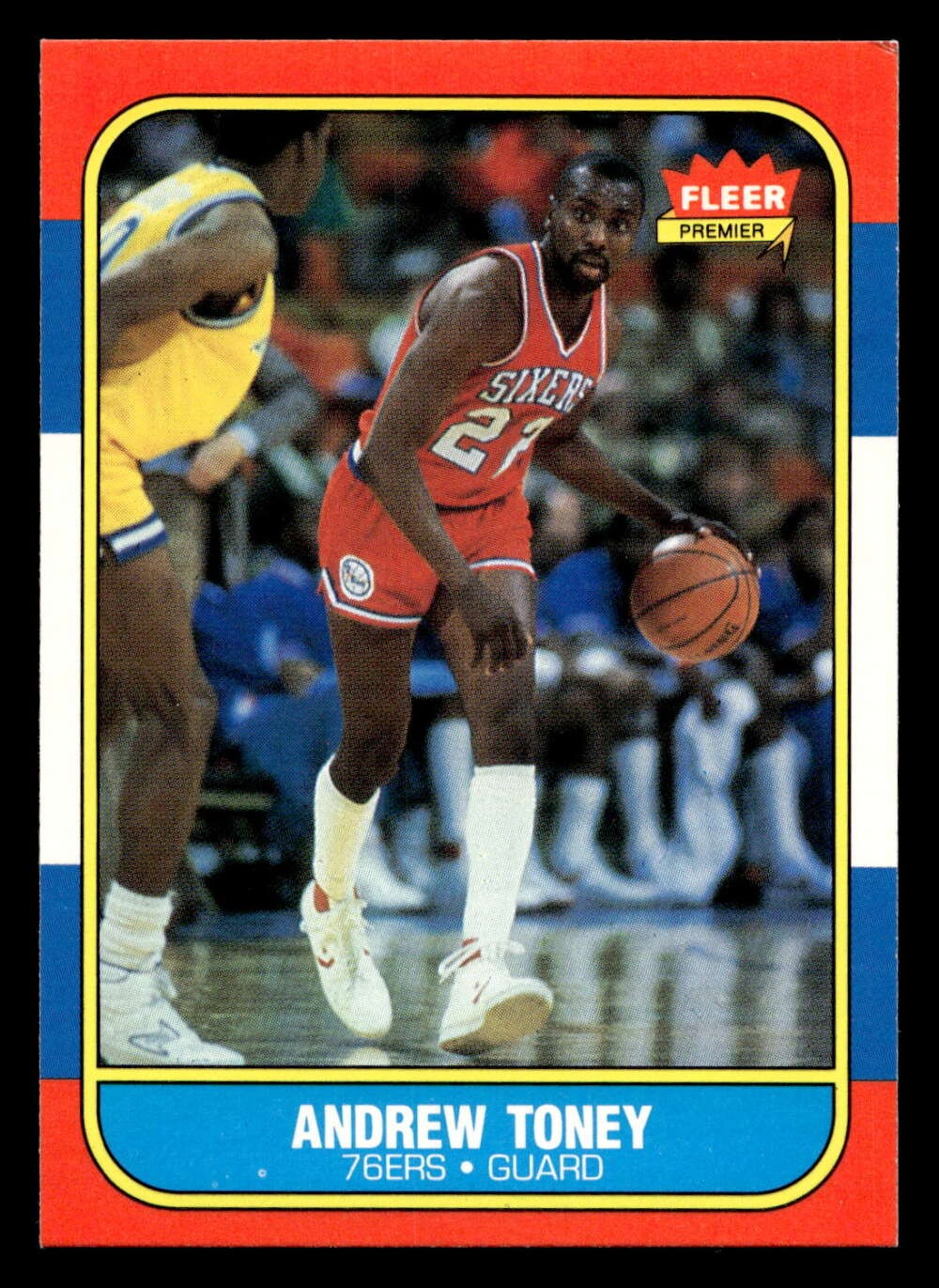 1986-87 Fleer #114 Andrew Toney Excellent+ 76ers Basketball