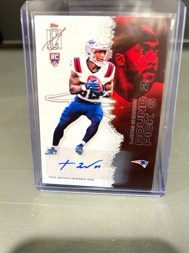 2025 Topps Signature TreVeyon Henderson Rookie Class Autographs (RAW)