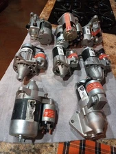 lot of 6  remanufactured carquest  Starters