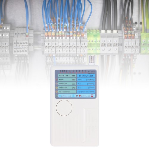 Coaxial Cable Tester 4‑in‑1 Network Tool RJ11/RJ45/USB/BNC Multi‑Tester ♫ - Picture 9 of 12