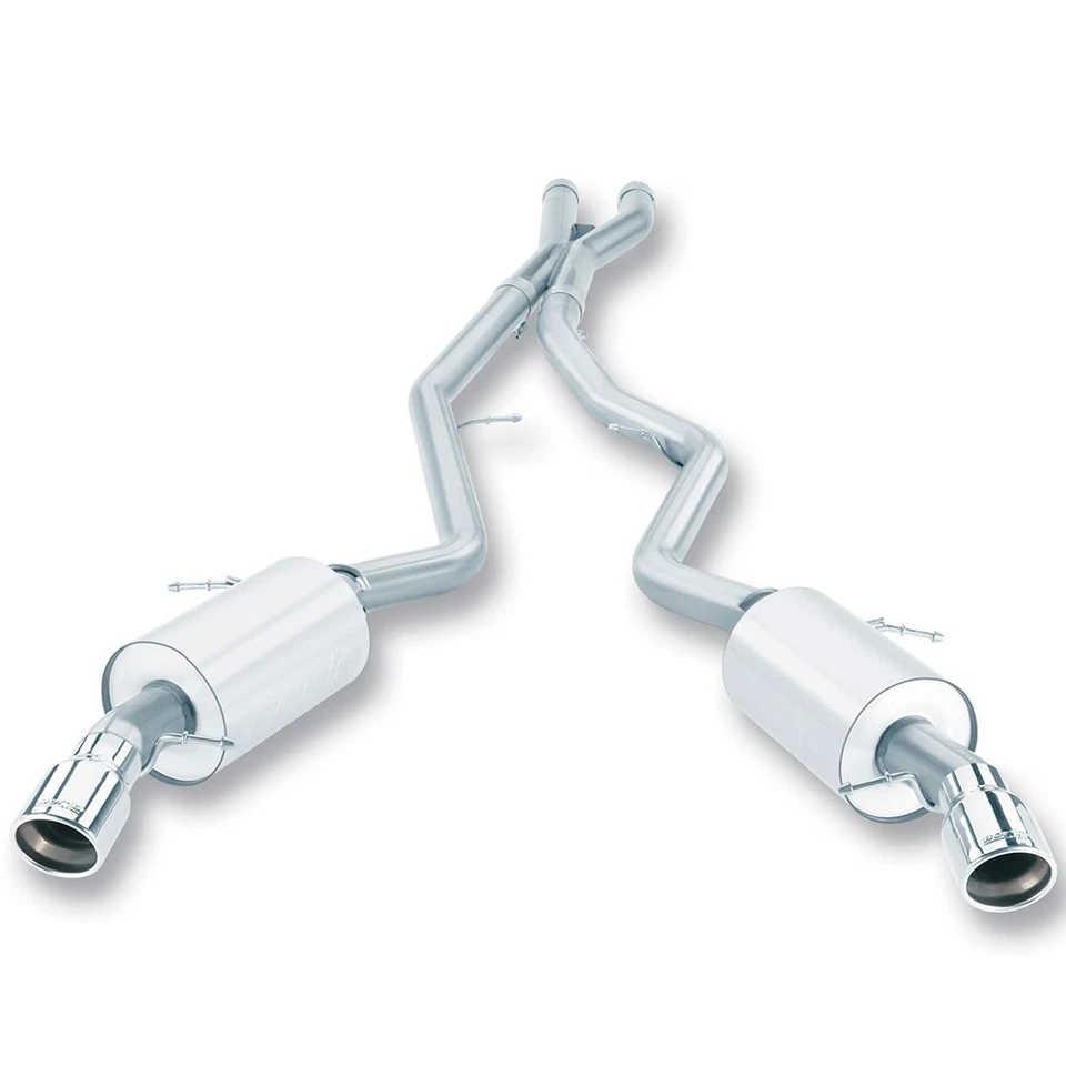 Escape trasero Borla 140276 tipo S Cat para BMW E90 E92 335i 335xi 2007-2010 3,0 L Foto 3 de 4