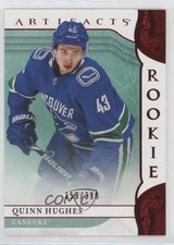 2019-20 Upper Deck Artifacts Rookies Ruby 359/399 Quinn Hughes #180 5q7