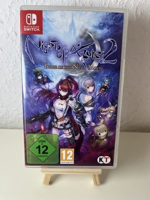 Nights of Azure 2: Bride of the New Moon (Nintendo Switch, Spiel) CIB - WIE NEU