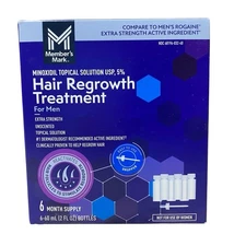 Member's Mark Hair Regrowth Promoter for Men 6pcs 2oz per Bottle