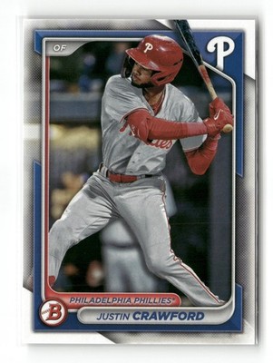 2024 Topps Bowman - Justin Crawford #BP-17 ROOKIE (RC)