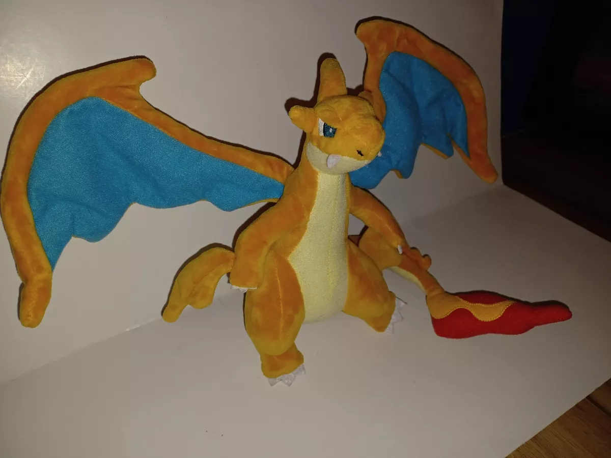 Pokemon Center Mega Charizard XY Plush Stuffed Nintendo 10in Original 2018