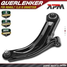 Querlenker Radaufhängung Vorne Rechts Unten für Renault Clio 3 Grandtour