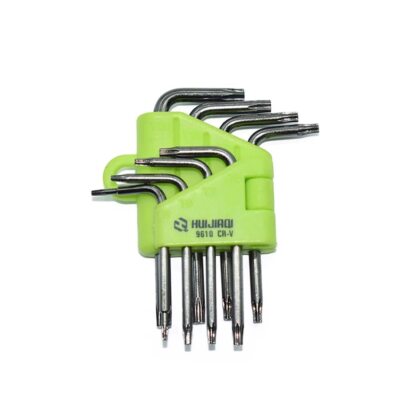 9-Piece Mini Torx Hex Key Set,Small Size Star Wrech T5 T6 T7 T8 T9 T10 T15 T20
