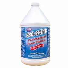 Pro Shine High Shine Commercial Floor Finish Wax / 1 Gallon (128 oz.)