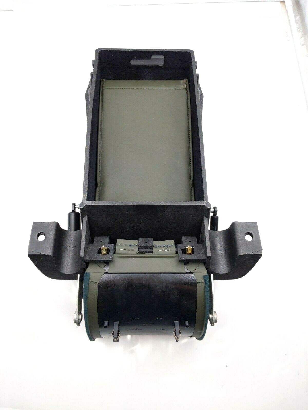 2005 BENTLEY CONTINENTAL GT REAR ARMREST WOOD CONSOLE CYPRESS GREEN 3W8885075C