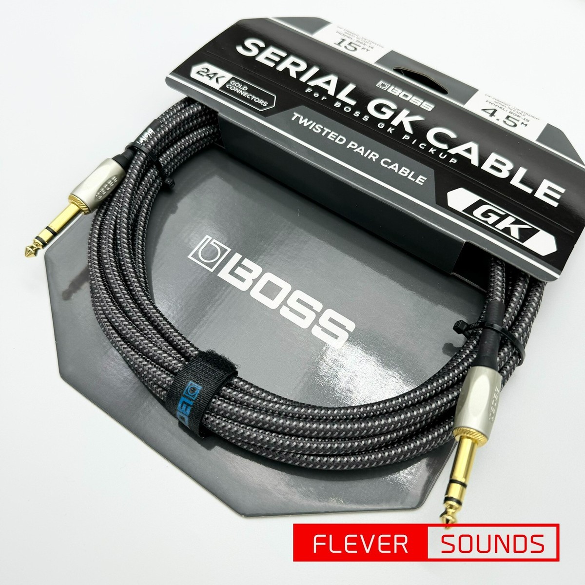 Boss BGK-15 Serial GK Cable 15ft for GK Pickup GM-800/GK-5