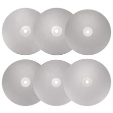 6pcs Diamond Flat Lap Disc 8" x 1/2" Arbor 240-3000 Grit Abrasive Wheel Lapping