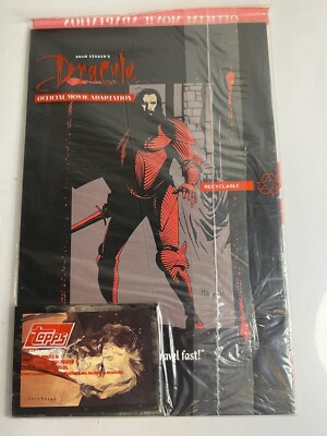 Dracula topps カード　1〜100 フルコンプ　Vintage 映画 Vintage Bram Stokers DRACULA #1 - Topps - Movie Adaptation SEALED