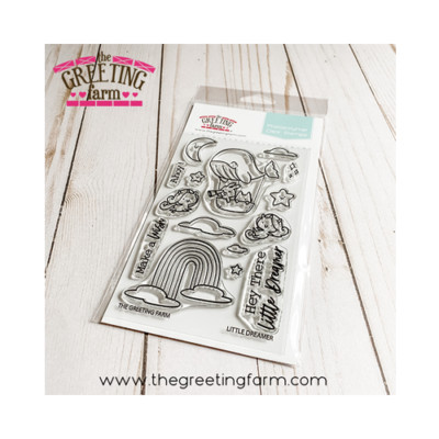 LITTLE DREAMER-The Greeting Farm Clear Stamp-Stamping Craft-Animals-Unicorn