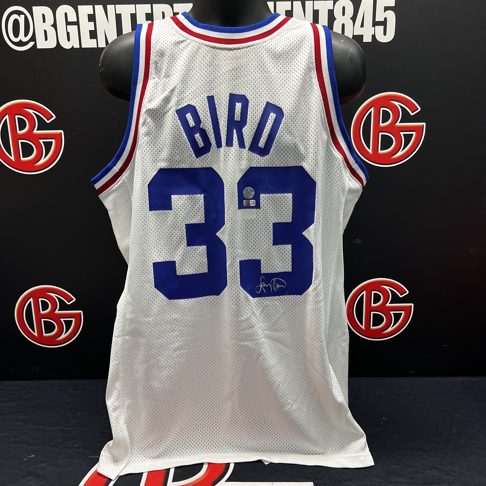 Larry Bird Autographed Signed All Stars Mitchell & Ness Jersey Steiner CX 