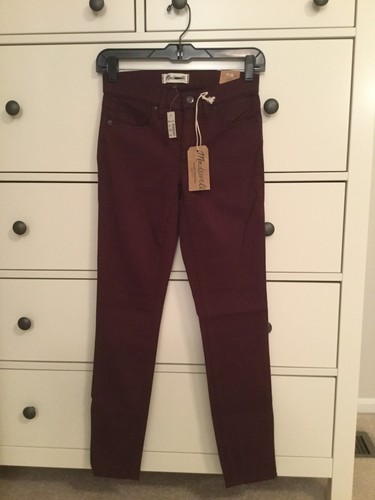 Madewell - skinny sateen jeans - B1382 