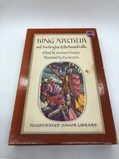 King Arthur and His Knights of the Round Table, Illustrated Jr. Library, in Case