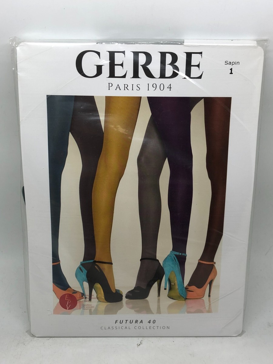 Collants Femme GERBE Futura 40 Taille couleur Sapin Neuf !!!
