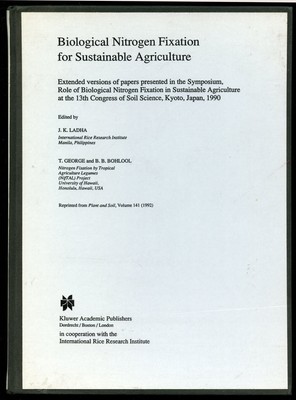 J K Ladha / Biological Nitrogen Fixation for Sustainable Agriculture 1992