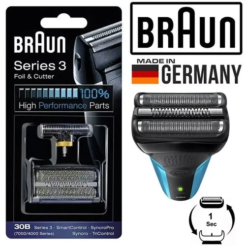 Kombipack 30B für Braun – Kassettenfolie und Cutter für Series 3 Rasierer - Bild 13 von 13