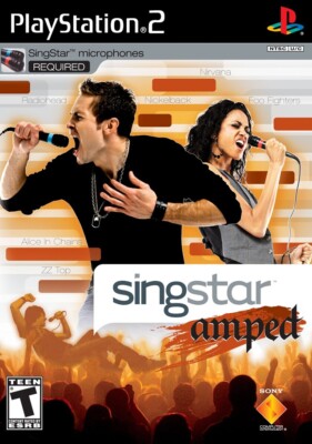 SingStar Amped - Playstation 2 Game Complete