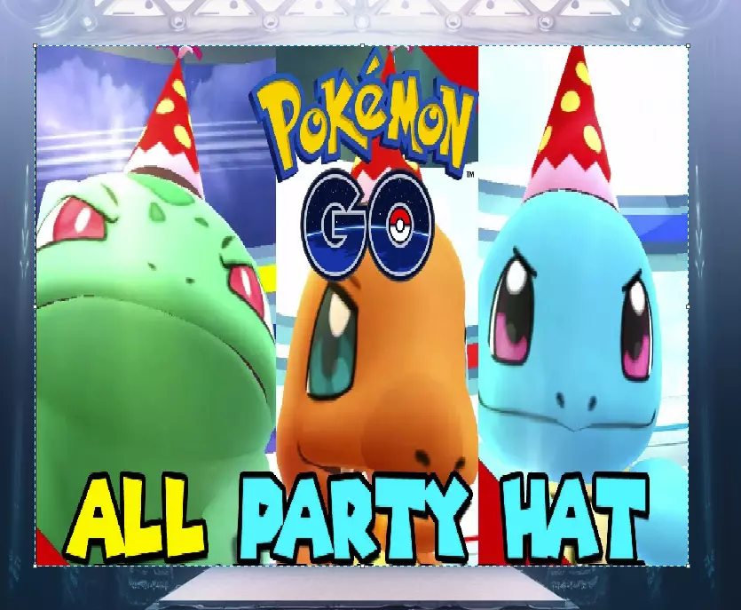 Shiny Bulbasaur Party hat - TRADE - Registered Shiny Bulbasaur require