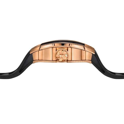 WISHDOIT PIRATE Captain Kidd Gold Negro Reloj Automático Esqueleto Esfera Alu... - Imagen 4 de 5