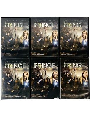 Fringe Complete Second Season 2 ~ 6 Discs -Former Blockbuster